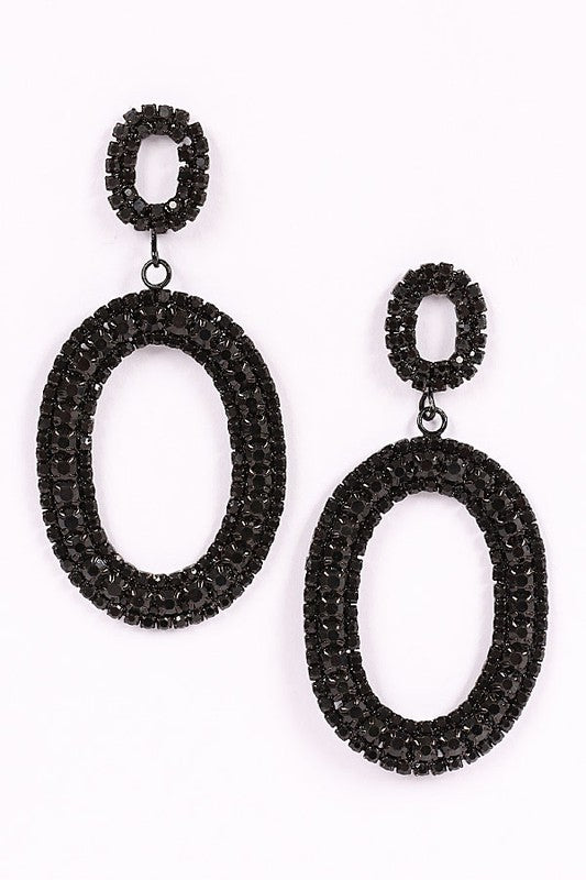 Black earrings