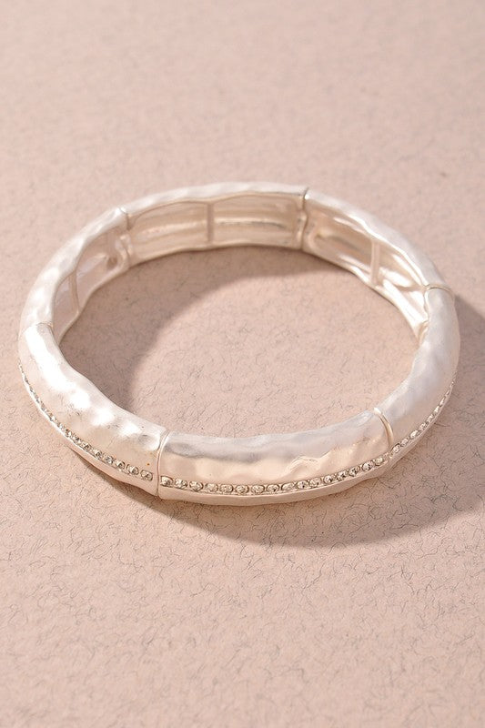 Bangle silver bracelet
